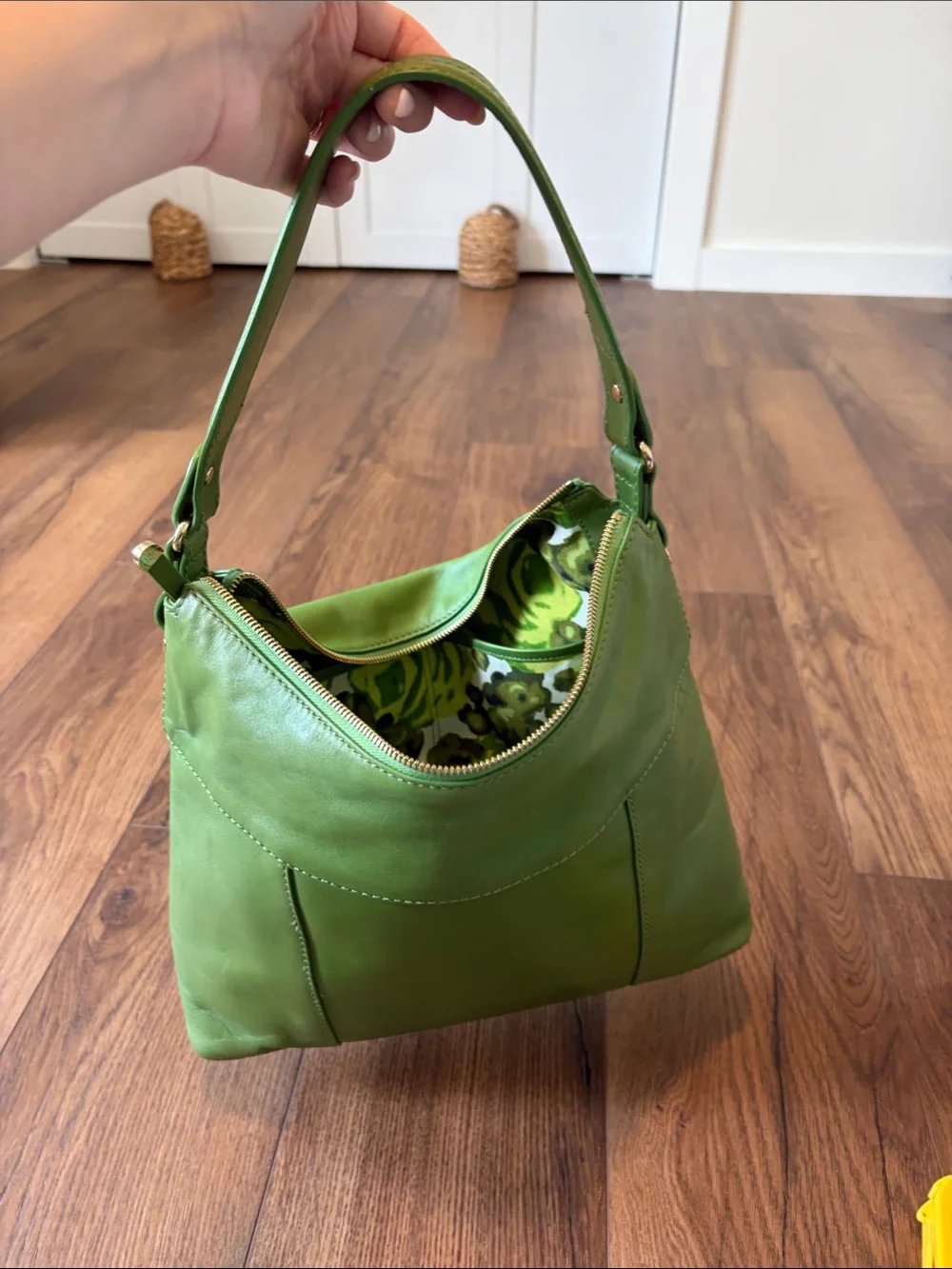 Vintage Kelly Green Kate Spade Shoulder Bag